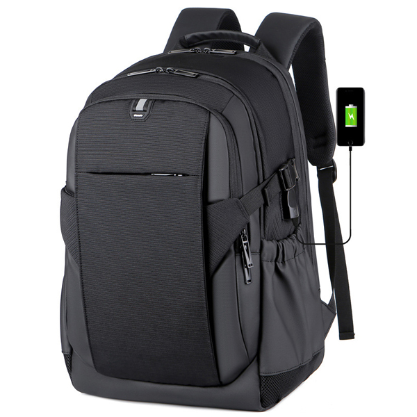 Рюкзак для ноутбука с USB портом. 2209 black