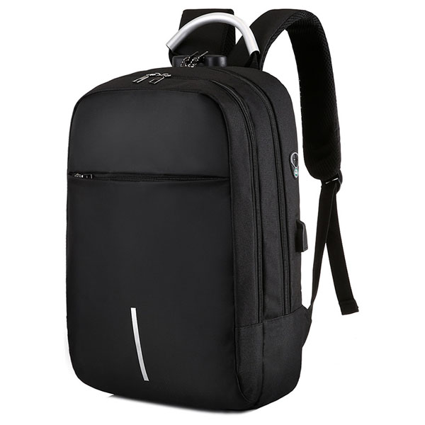Рюкзак с USB портом. 4525 black