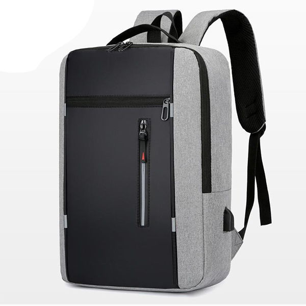 Рюкзак с USB портом. 5456 grey