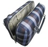Комплект чемоданов Borgo Antico. 6093 blue-brown komplekt. 4 съёмных колеса. 