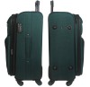 Комплект чемоданов Borgo Antico. 6088 green. 4 съёмных колеса.