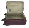 Комплект чемоданов Borgo Antico. 6093 bordo komplekt. 4 съёмных колеса. 