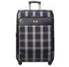 Комплект чемоданов Borgo Antico. 6093 blue-brown komplekt. 4 съёмных колеса. 