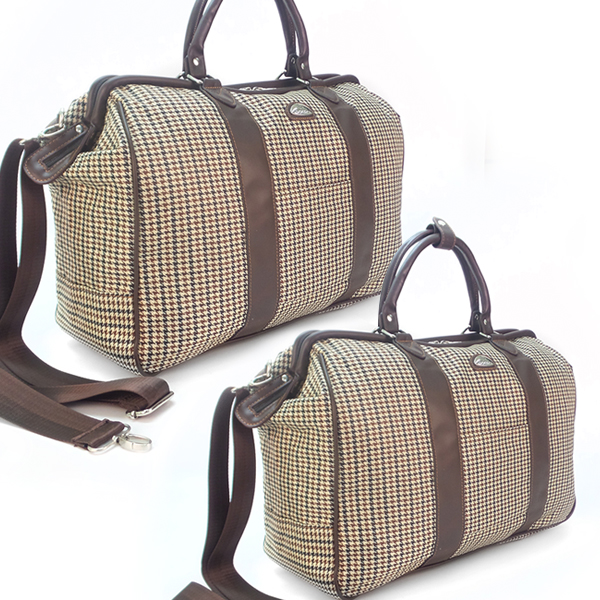 Комплект дорожных сумок Borgo Antico. 2110+2116 small check